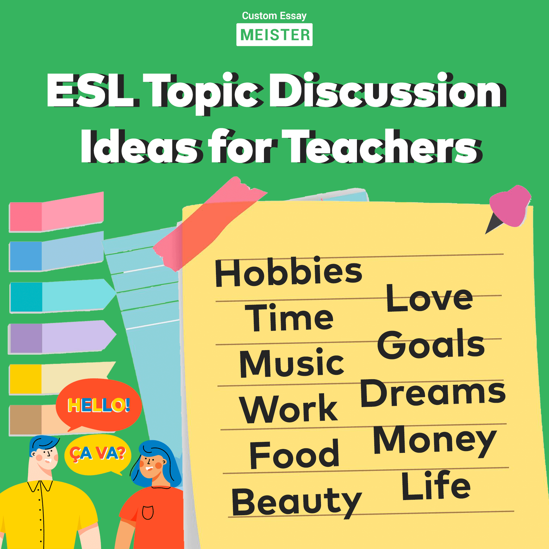 ESL Discussion Topic Ideas To Try For Teachers CustomEssayMeister