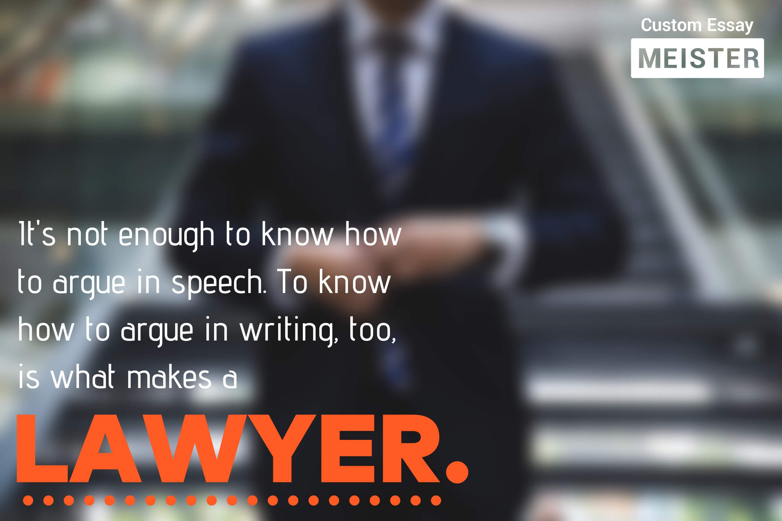 how to write a lawyer speech