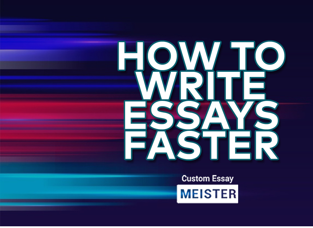 how to make essay faster