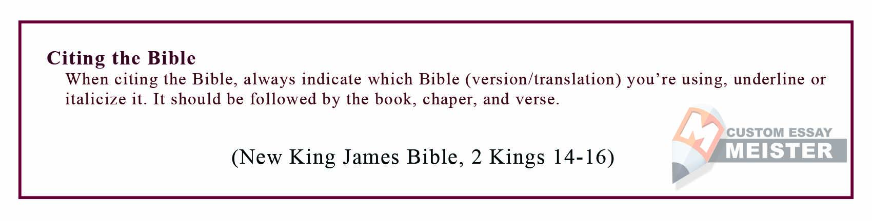 esv bible citation mla