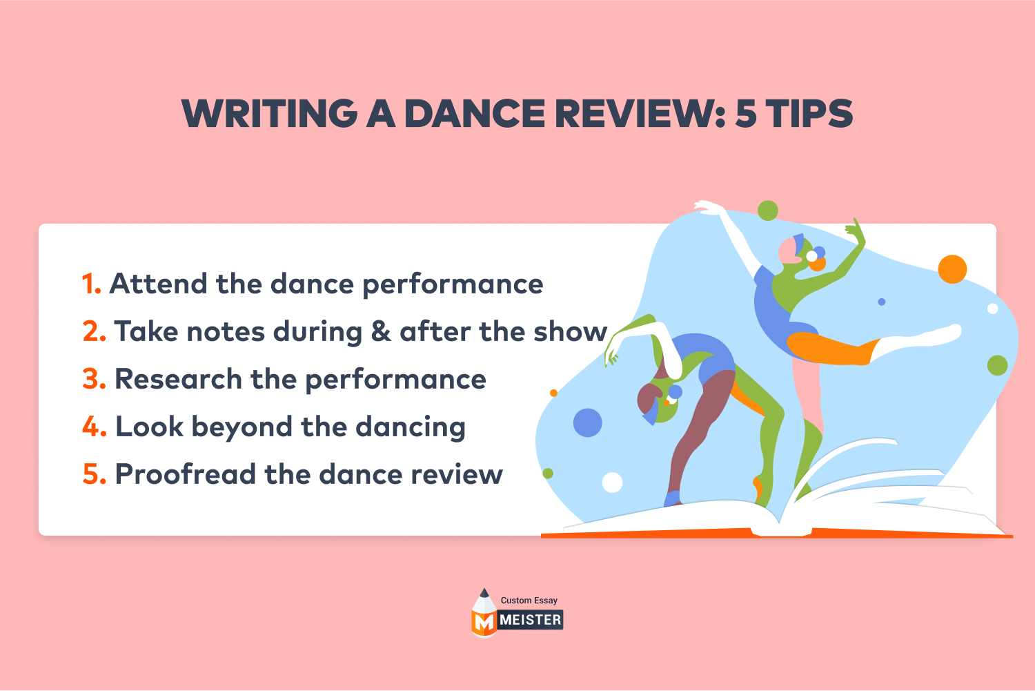 how to write a show review