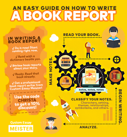 setting of a book report example