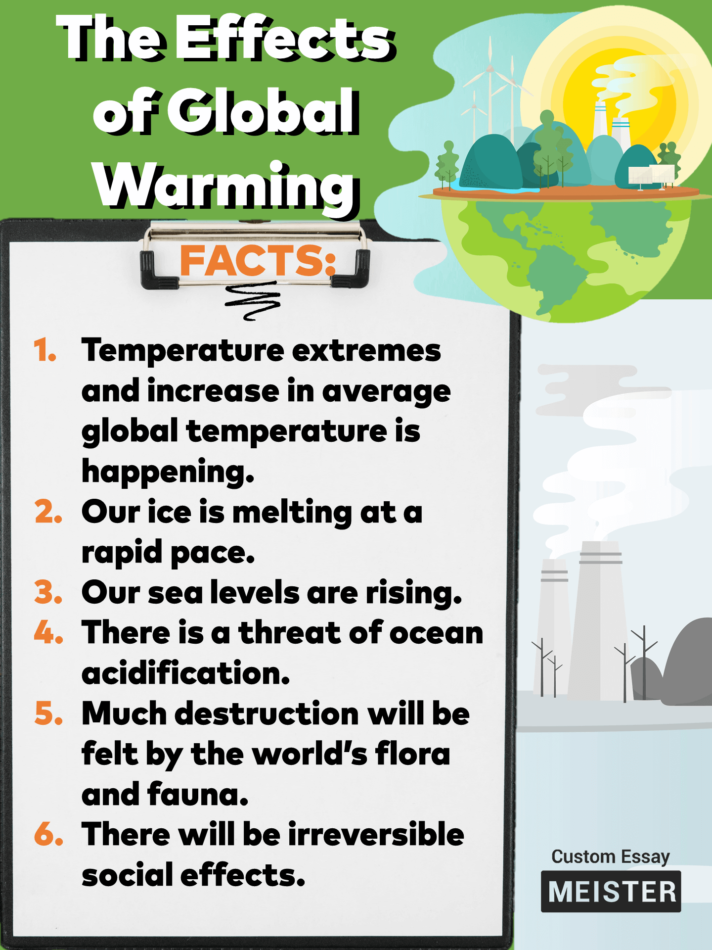 write a cause and effect essay to discuss the effects of climate on our lifestyle