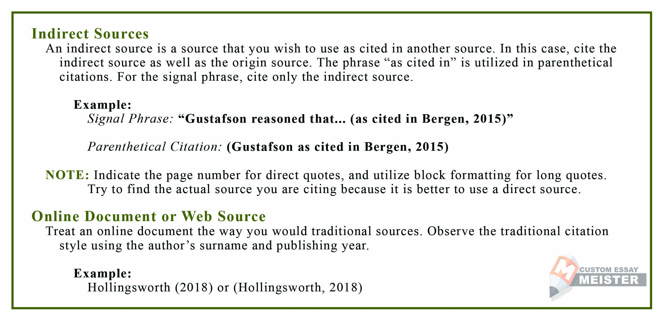 APA Style: In-Text (Parenthetical) Citations – The RoughWriter's Guide